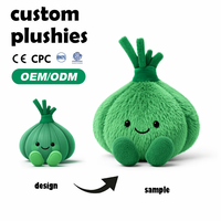 Coussin décoratif personnalisé en peluche, poupée de Noël en forme de fruit, d'aliment ou d'oignon, coussin décoratif en peluche OEM