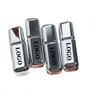 High Quality Luxury Silver Matte Velvet <b>Lipstick</b> Pencil <b>Custom</b> Logo Waterproof Fashion Organic Lip Gloss Chemical Makeup - Product Image 3