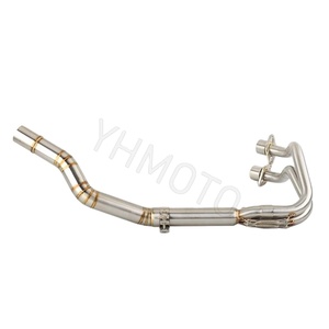 YHMOTO Tuyau de raccordement intermédiaire d'échappement, tube de silencieux, pièces de performance pour Honda CBR250RR 2017-2023 - Product Image 1