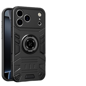 เคสโทรศัพท์แบบโลหะหรูหรา ดีไซน์<span class=keywords><strong>ล่าสุด</strong></span> สำหรับ Tecno Spark 40C GO 5G 30 Pop 10 7 Pova 6 พร้อมขาตั้งหมุนได้ แม่เหล็ก และที่วางแหวน - Product Image 1