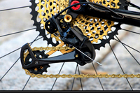 Bicicleta de Montaña XC de Carbono Toray T800 de 27.5 Pulgadas, Cableado Interno Completo, Horquilla de Aire con Bloqueo FOX SC32 de 140 mm, Freno de Disco SRAM XX1 1*12