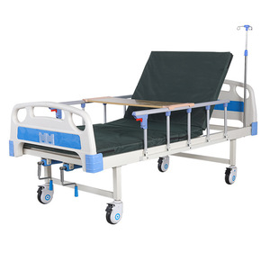 Cama de Hospital Manual Wan Renkangyun con Estructura de Hierro, Respaldo y Elevación de Piernas Ajustables, Modelo 001 - Product Image 1