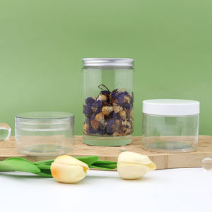 Frasco de plástico vazio para animais de estimação, frasco de plástico transparente de qualidade alimentar 2 onças 3 onças 4 onças 8 onças 15g 30g 80g 120g 250g com tampa de rosca de plástico - Product Image 3