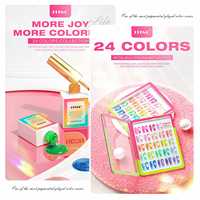Collection de vernis à ongles gel œil de chat néon 24 couleurs LOGO, très vendu, effet gelée, effet œil de chat, vernis à ongles gel œil de chat néon OEM, coffret de vernis à ongles gel