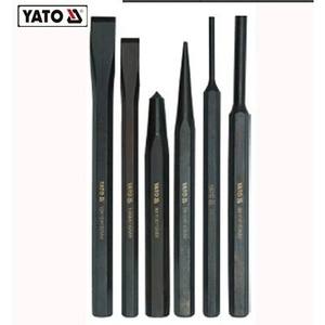 Yato 6-Piece Chisel And <b>Punch</b> <b>Set</b> Alloy Steel Industrial Metalworking Tools For Mechanical Repair - Product Image 1