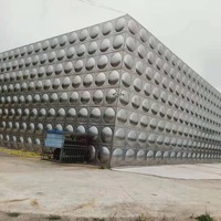 Réservoir d'eau en acier inoxydable 304 avec une capacité de 1000 L/heure pour les hôtels et les fermes Garantie de 3 ans