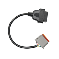 Cable Adaptador de Diagnóstico PC-8, Arnés de Comunicación OBD para Excavadoras, Compatible con Komatsu