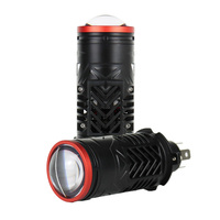 LANSEKO 60W 12000LM Super Bright T05 H4 Projecteur Lentille LED Phare Ampoule pour Voiture Moto Avec Installation Facile