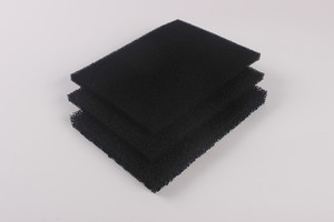 Nhà máy tùy chỉnh than hoạt tính <span class=keywords><strong>Polyurethane</strong></span> bọt mở di động 18-60ppi lưới lọc miếng bọt biển - Product Image 3