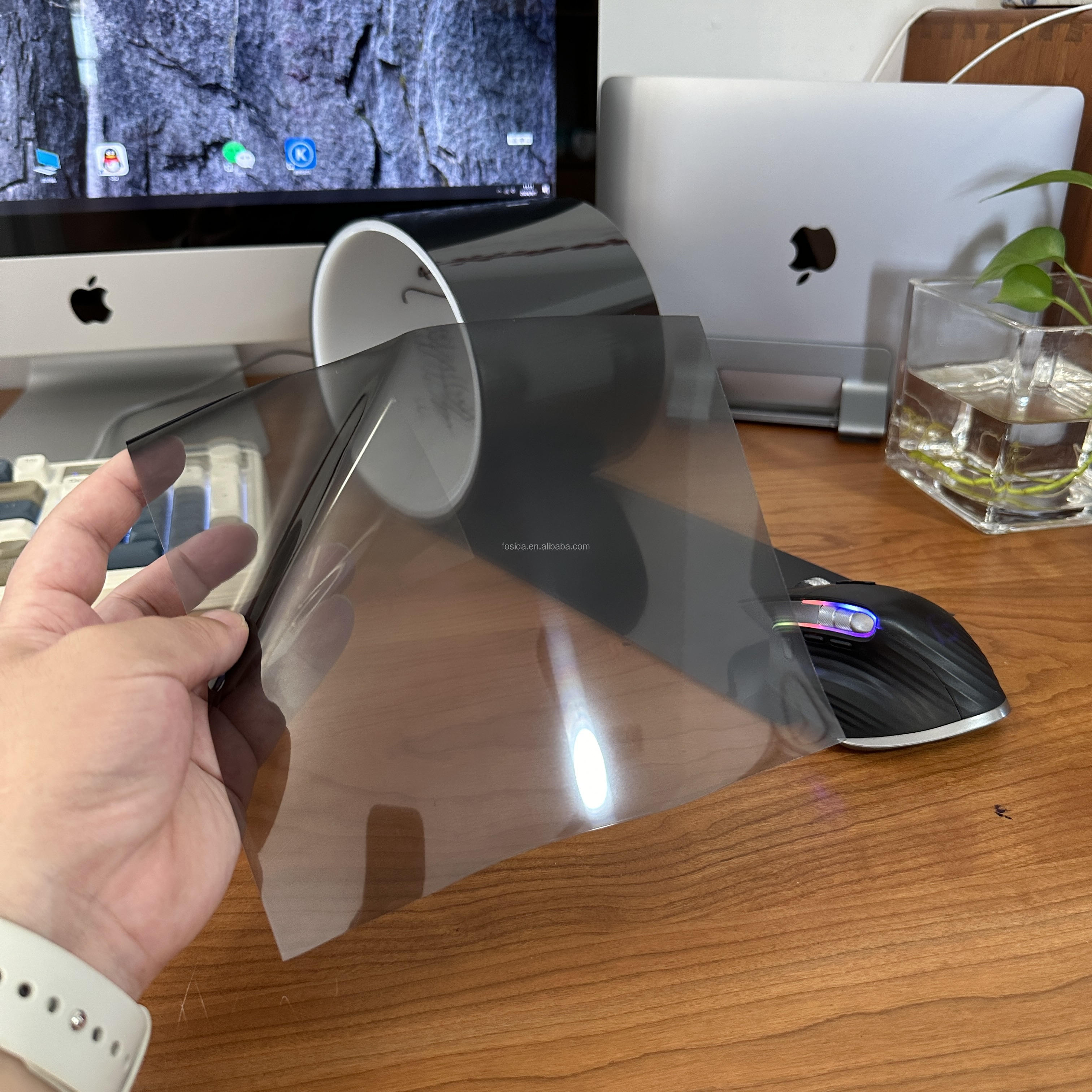 Noir (TPU de confidentialité HD)