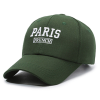 Casquette de baseball en denim Dobby style vintage américain, délavée, à calotte souple, visière incurvée surdimensionnée, pour l'extérieur et la protection solaire