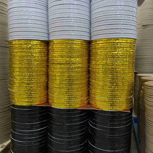 सोने चांदी दौर 12mm मोटी केक बोर्ड केक ड्रम थोक के साथ लिपटे बढ़त केक आधार - Product Image 5