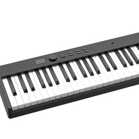 Konix — clavier de piano électronique pliable PJ88C, nouveau modèle de, piano numérique avec batterie et haut-parleurs