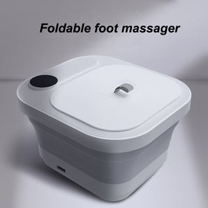 Suela de spa para baño de pies plegable, puntos de acupuntura, masaje de rodillo de pie con calefacción infrarroja cálida - Product Image 5