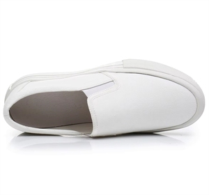 Zapatillas Deportivas de Lona Blancas y Negras Estilo Slip-On OEM para <span class=keywords><strong>Hombre</strong></span> y Mujer - Product Image 6
