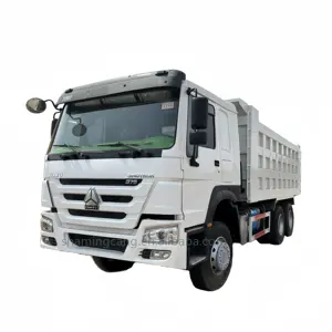 HOWO 6*4 ve 8*4 371HP-375HP traktör kamyon 10 tekerlekler 12 tekerlekler kullanılmış damperli kamyon