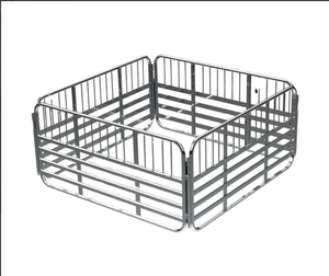 Vallas para Ovejas de Aluminio/Acero Galvanizado, Barrera Tipo Concertina, Panel Portátil para Corral de Ovejas, Cerca para Gestión de Ganado - Product Image 2