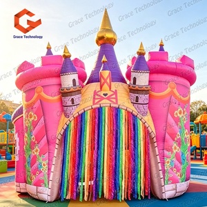 Arche gonflable publicitaire pour <span class=keywords><strong>la</strong></span> décoration <span class=keywords><strong>de</strong></span> festivals, éclairage <span class=keywords><strong>de</strong></span> jardin, arche <span class=keywords><strong>de</strong></span> château pour entrée d'événements - Product Image 5