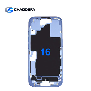 เคสป้องกันกรอบกลางดีไซน์บาร์สำหรับ iPhone 16 พร้อมปุ่มเปิดปิดและปุ่มปรับระดับเสียง - Product Image 1