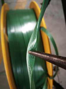 Yongsheng สายรัดสัตว์เลี้ยงสีเขียวขนาด12-19มม., สายรัดห่อพลาสติกโพลีเอสเตอร์แบบนูนแข็งแรงทนทาน - Product Image 5