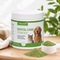 Poudre nettoyante naturelle Astrawell pour dents d'animaux – Soin dentaire quotidien pour chiens et chats