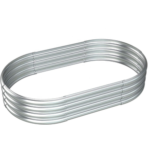 Winslow & Ross Lit <span class=keywords><strong>surélevé</strong></span> pour <span class=keywords><strong>potager</strong></span> de 15cm de <span class=keywords><strong>hauteur</strong></span> personnalisé Lit de jardin <span class=keywords><strong>surélevé</strong></span> en métal galvanisé - Product Image 5