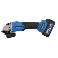 WOODERS Nouveauté Meuleuse d'angle sans balais avec large gamme de corps de machine mince à prise souple Couverture à changement rapide Vente sur sentier