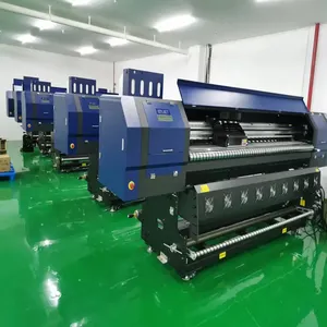 15 head 16 i3200 Heads 3head 2head Large Format Towel Swimsuit digital printing machine 1.9m sublimation printer