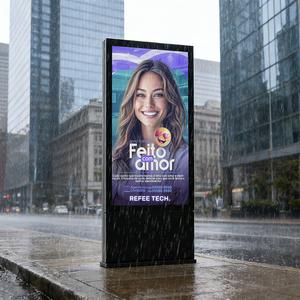 Affichage numérique LED extérieur de 55 pouces, haute luminosité, économie d'énergie, étanche IP65, affichage publicitaire sur pied ML-OD81AFA - Product Image 1