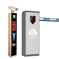 Caméra intelligente de reconnaissance de plaque d'immatriculation ALPR Anti-crash Barrière de flèche automatique Porte Système de barrière de stationnement de voiture