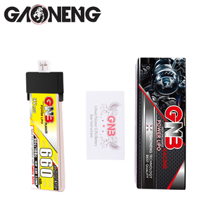 GAONENG GNB 1S 3.8V HV 660MAH 90C Plastic Head PH2.0 Connector LiPo <b>Battery</b> FPV NanoHawk Upgraded From 650MAH 60C - Product Image 6