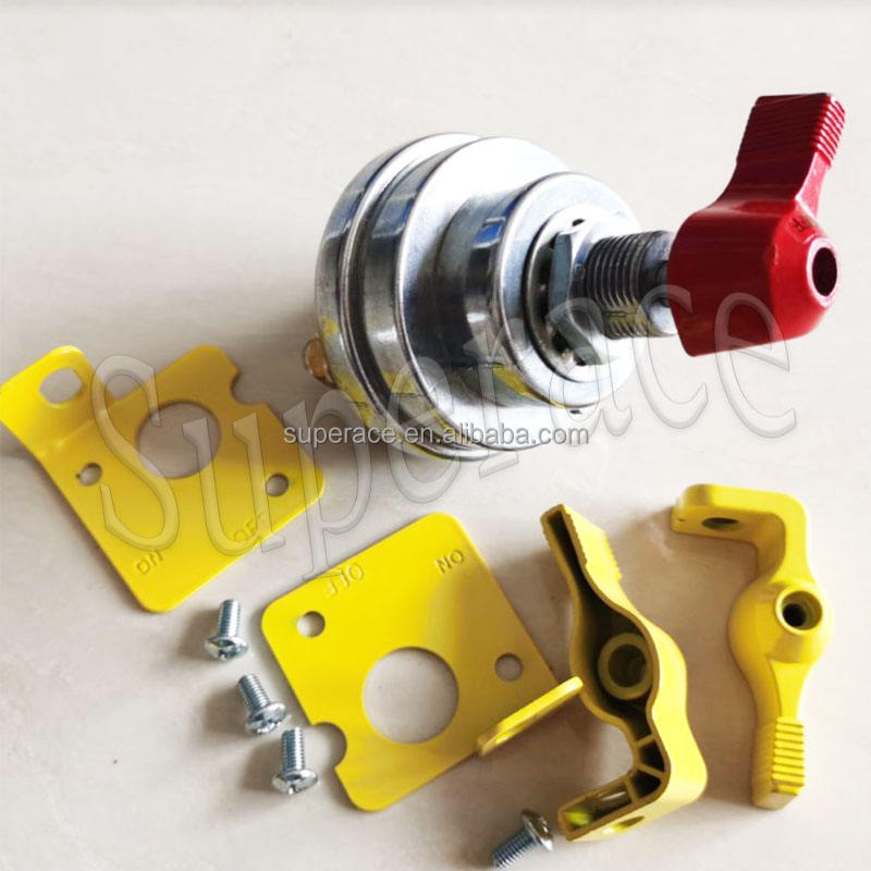 Heavy Duty Equipment Battery Master Switch Lockout Mounting Plate ...