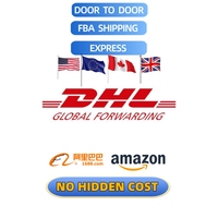 Service de logistique rapide porte-à-porte DHL, transport express LCL, fret maritime et aérien, agent d'expédition FBA de la Chine vers les États-Unis