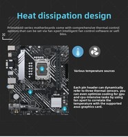 Carte mère d'ordinateur Prime B660M-K D4 M-ATX avec 64 Go 2*DDR4 DIMM LGA1700 pour PC de bureau, nouvelle carte mère pour processeur