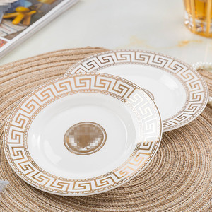 Factory 60PCS Luxury Fine Bone China Ceramic Versac <b>Dinner</b> Tableware <b>Set</b> with Cup Kit for Home & Restaurant Use - Product Image 4