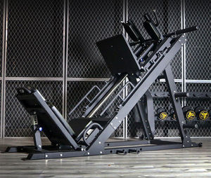Ticari dikey bacak basın makinesi spor ekipmanları satış Hack Squat Precor 45 derece bacak basın makinesi - Product Image 4