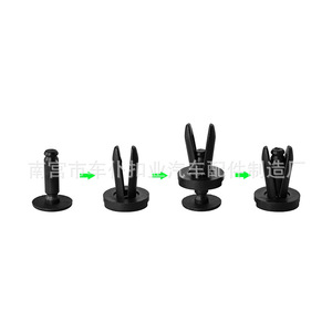Clips de plástico para rejilla protectora de coche, modelo B125, para Jeep Compass, Patriot, Caliber, Journey, material POM - Product Image 1