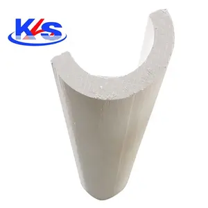 650/1000/1050 độ canxi silicat ống được sử dụng cho nhiệt độ cao ống cách nhiệt ống