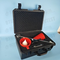 Mud Testing 3-Piece Kit (Mud Balance, Marsh Funnel, Sand Content) with Portable Case - API Standard Drilling Fluid Test Set