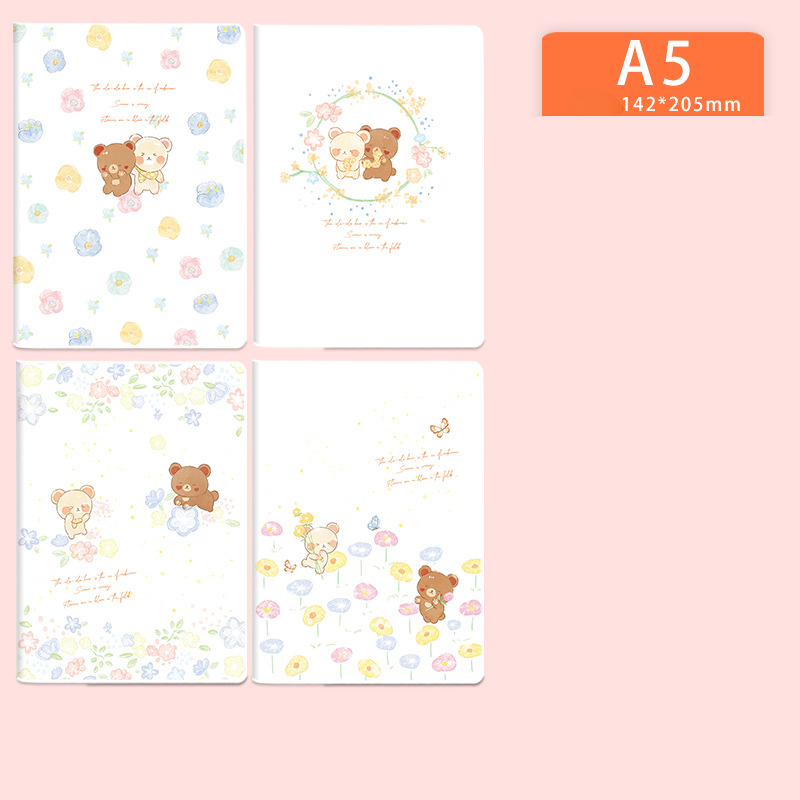 A5 Coke Bears (56 feuilles) 1 pièce, 4 pièces par ensemble