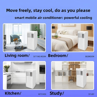 Climatiseur mobile électrique sans unité extérieure, portable, à fixation sur fenêtre, simple refroidissement, déshumidificateur, pour maison et hôtel