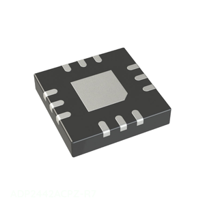 Circuit intégré ADP2442ACPZ-R7 de gestion de l'alimentation (PMIC) 12 WFQFN à contacts apparents, CSP en stock, régulateur de tension descendante (BUCK) réglable 1A 12LFCSP - Product Image 1