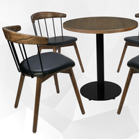 Meubles commerciaux modernes en gros, chaises et tables à café pour restaurants et cafés