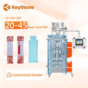Customized Feeder High Precision Olive Oil Butter <b>Juice</b> Stick Filling Machinery Liquid Multi-lanes Sachet Stick Packing <b>Machine</b> - Product Image 1