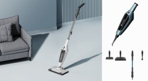 Vadrouille à <span class=keywords><strong>vapeur</strong></span> électrique portable à haute température 12 1 avec tête triangulaire pour voitures et canapés - Product Image 6