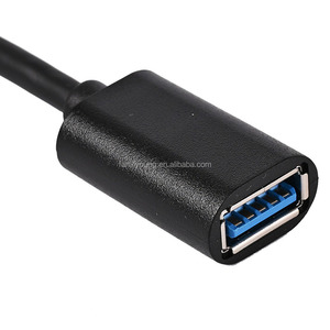Adaptador de cable <span class=keywords><strong>USB</strong></span> <span class=keywords><strong>C</strong></span> <span class=keywords><strong>OTG</strong></span> USB3.0 hembra a tipo <span class=keywords><strong>C</strong></span> macho adaptador conector <span class=keywords><strong>OTG</strong></span> convertidor de cable de datos 20cm - Product Image 4