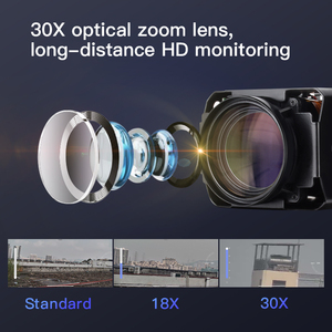 Tốc độ cao tầ<span class=keywords><strong>m</strong></span> xa PTZ <span class=keywords><strong>m</strong></span>áy ảnh 6.5inch 30x zoom quang năng lượng <span class=keywords><strong>m</strong></span>ặt trời an ninh 5MP ngoài trời giá<span class=keywords><strong>m</strong></span> sát Wifi CCTV Camera - Product Image 6