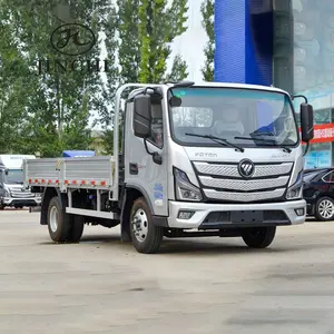 Foton 4x2 4x4 디젤화물 트럭 가격 라이트 밴 LHD RHD 5 톤화물 트럭 160hp 10 20 30 톤화물 트럭 8 톤