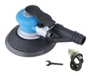 Lijadora orbital aleatoria neumática de 5'' sin vacío para pulido intensivo, eliminación de arañazos y acabado de espejo perfecto - Product Image 1