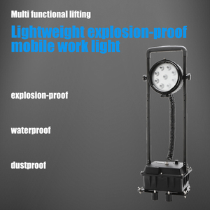Xách tay 40 wát LED Dây điện có thể thu vào chống sốc khẩn cấp làm việc đèn trắng phát ra ánh sáng tháp chống cháy nổ tính năng DC - Product Image 5